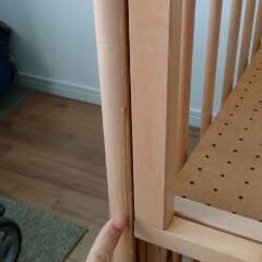 【お話中】ベビーベッドの画像