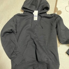 新品パーカー黒色S size 2枚セット