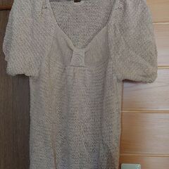 ニットチュニックの画像