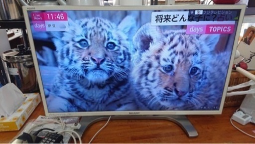 液晶テレビ　シャープ　32インチ　2011年　リモコンあります★