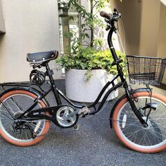 キャプテンスタッグ　折りたたみ自転車