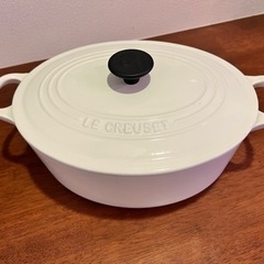 [2月末までの出品です]新品未使用 ルクルーゼ 鍋 25cm オーバル