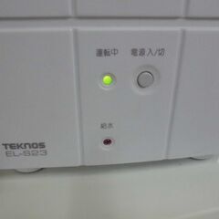 ★シンプルなスチーム式の加湿器　TEKNOS　スチーム加湿器　EL-S23/ホワイト　★の画像
