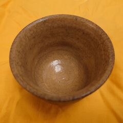 ～骨董品～絵唐津の酒盃(古唐津／黄唐津)の画像