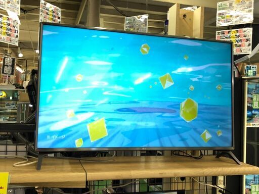 【愛品館八千代店】LG 2018年製 4K対応液晶テレビ　49UJ6100-JB