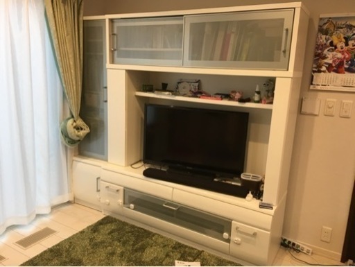テレビラック\u0026収納棚（ニトリ製）