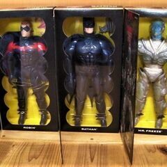 1997年kenner/ケナー◎バットマン＆ ロビン＆Mr.フリーズ12インチ フィギュア３体セット未開封美品★バットマン＆ロビン Mr.フリーズの逆襲の画像