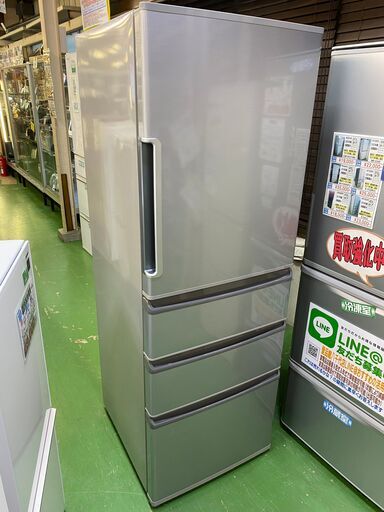 【愛品館八千代店】保証充実アクア2016年製355L4ドア冷凍冷蔵庫