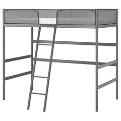 【話し中です】IKEA ロフトパイプベッド