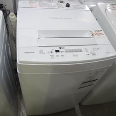 東芝 2019年製 4.5㎏ 洗濯機 AW-45M7 【モノ市場東海店】151