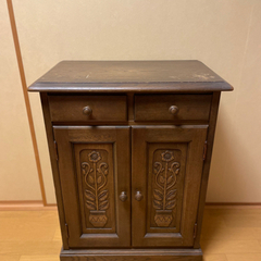 【急募】棚/チェスト/アンティーク家具/台/木目調【無料】