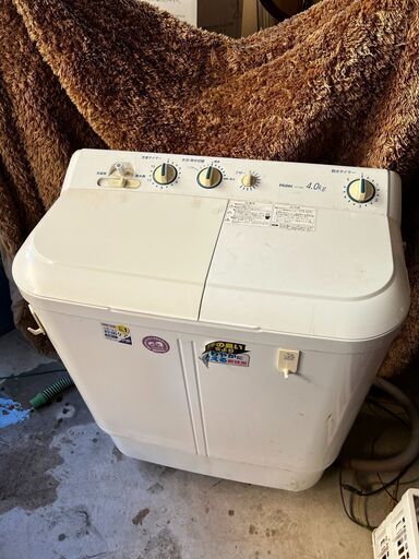 決まりました　早い者勝ち！ 2014年式 電気洗濯機 34L 二槽式洗濯機 Haier JW-W40E ハイアール 動作品 配送可