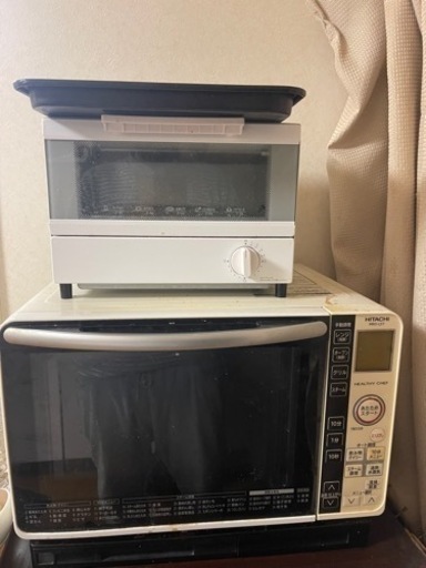 日立　オーフンレンジ　MRO-LS7 とトースター
