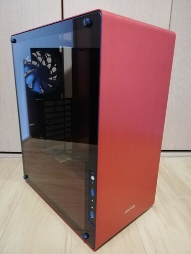 アルミと強化サイドガラスのATXケース　JONSBO　U4R
