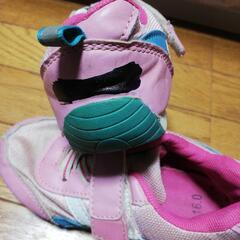 16cm 女の子向けシューズの画像