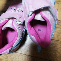 16cm 女の子向けシューズの画像