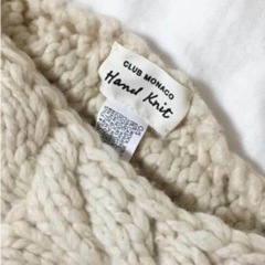新品同様✨ CLUB MONACO クラブモナコ ヘッドニットの画像