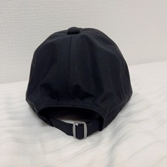 無印良品  シンプル黒キャップ🧢  撥水加工の画像