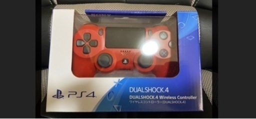 ps4純正コントローラー　デュアルショック　レッド