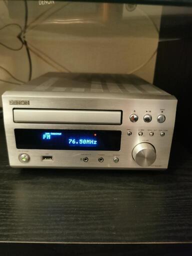 デノン CD ラジオ USB RCD-M37 ミニコンポ 現状品