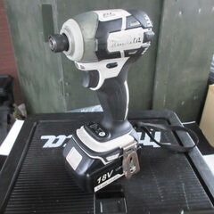 再出品！makita製18V 電動インパクトドライバー一式中古品 ②の画像