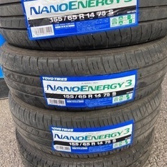 155/65R14 ノーマルタイヤ４本　１４インチ　軽自動車　夏タイヤ