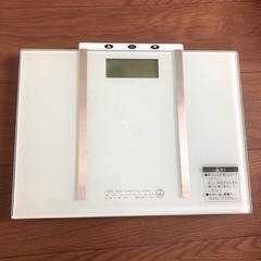 オーム　体重計