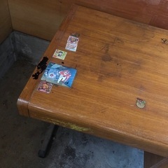 勉強机 シール貼あり  0円の画像