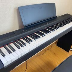 YAMAHA 電子ピアノ Pシリーズ 88鍵盤 ブラック P-125Bの画像