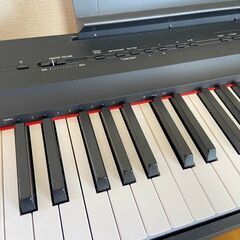 YAMAHA 電子ピアノ Pシリーズ 88鍵盤 ブラック P-125Bの画像