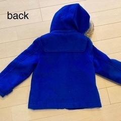 子供用ダッフルコート　120cmの画像