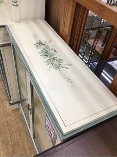 KM-102【ご来店頂ける方限定】アンティークスタイル　キュリオケース