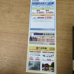 ホワイトピアたかす クーポン券 スキー場