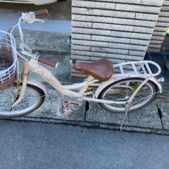 子ども用自転車　18インチ　女の子用　