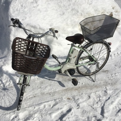 電動アシスト自転車 24インチ 3段変速 Panasonic Lithium vivi as 充電器付属