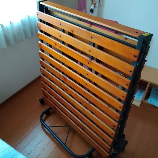決まりました!折りたたみベッド