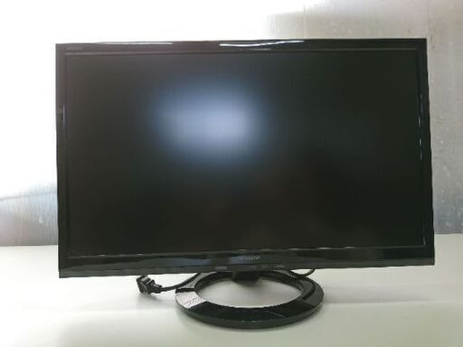 【値下げ価格￥2,000】液晶カラーテレビ(SHARP、2015年製、リモコン付)