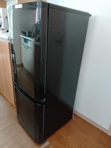 【引き取り先決まりました】冷蔵庫146L 三菱　2ドア　2018年製