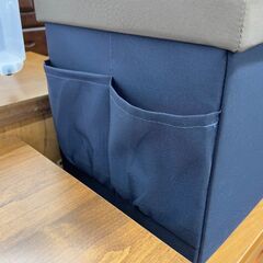 ◎B317　マルチ　収納　スツール　幅：75cm　奥行：37cm　高さ：40cmの画像