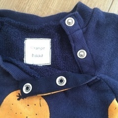 orange hakka トレーナー　サイズ90の画像