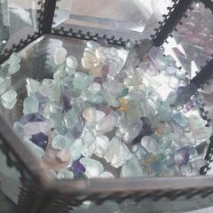 フローライト　さざれ　蛍石💎天然石　高品質⭐の画像
