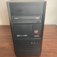 デスクトップパソコン(新品のマウスとキーボード付き)　digin...