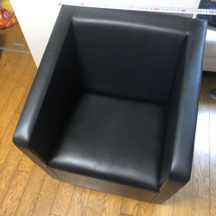 1人用　ソファー　黒色
