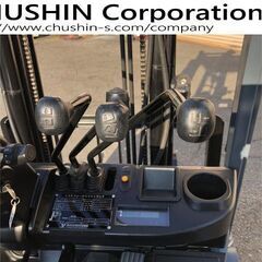 1.5トン　サイドシフト　ガソリン　フォークリフト　関東輸送費無料(条件有)　トヨタ　エンジンフォーク　1.5t　1500kg　(検： 1t　1ﾄﾝ　1.8t　1.8ﾄﾝ　1800kg)の画像