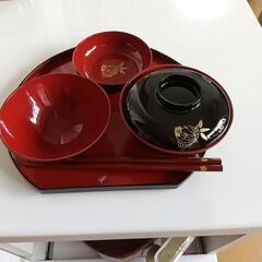 お食い初め食器　女の子用