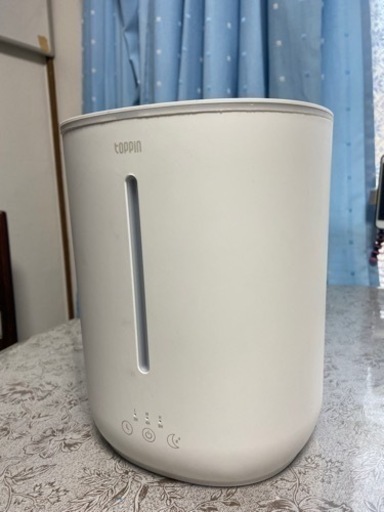加湿器 卓上 2.8L 大容量― 48時間連続加湿 アロマ対応 TOPPIN TPHM002