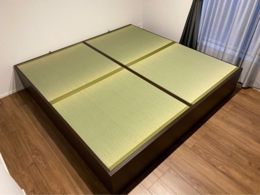 収納機能付き　畳ベッド