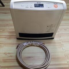 都市ガスファンヒーター ガスコード付きの画像