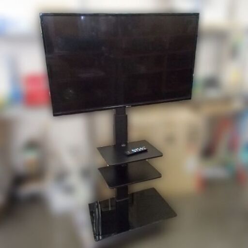 DMM.make 4KUHD 43型ディスプレイ DKS-4K43DG3 スタンド付き