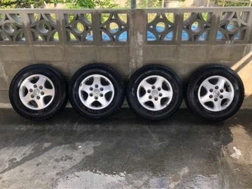 日産キャラバン　純正アルミ　4本セット